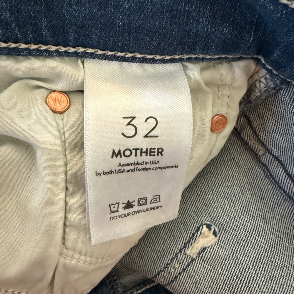 MOTHER Mid Rise Rider - Ankle - Picture 5 of 6